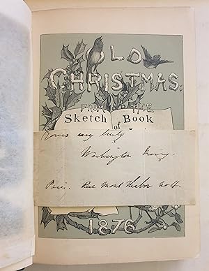 Seller image for Old Christmas (1876) With Hand-Signed Fragment for sale by Maynard & Bradley