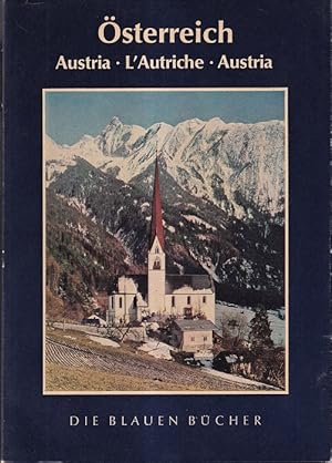 Seller image for sterreich - Austria. L' Autriche. Austria - Die blauen Bcher. for sale by Versandantiquariat Nussbaum