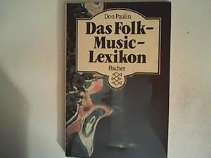 Imagen del vendedor de Das Folk - Music - Lexikon. a la venta por ANTIQUARIAT FRDEBUCH Inh.Michael Simon