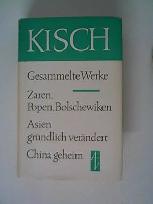 Bild des Verkufers fr Zaren, Popen, Bolschewiken. Asien grndlich verndert. China geheim (Gesammelte Werke, 3) zum Verkauf von ANTIQUARIAT FRDEBUCH Inh.Michael Simon