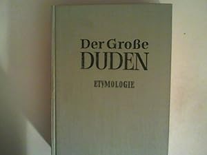 Image du vendeur pour Duden Etymologie, Herkunftswrterbuch der deutschen Sprache mis en vente par ANTIQUARIAT FRDEBUCH Inh.Michael Simon