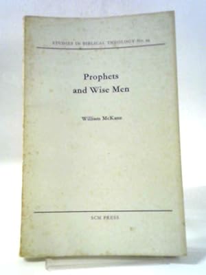 Bild des Verkufers fr Prophets And Wise Men zum Verkauf von World of Rare Books
