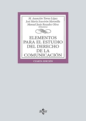 Seller image for Elementos para el estudio del Derecho de la comunicacin for sale by Imosver