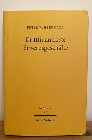 Immagine del venditore per Drittfinanzierte Erwerbsgeschfte. Entwicklung der Rechtsfigur des trilateralen Synallagmas auf der Grundlage deutscher und U.S.-amerikanischer Rechtsentwicklungen. Widmungsexemplar. venduto da Treptower Buecherkabinett Inh. Schultz Volha