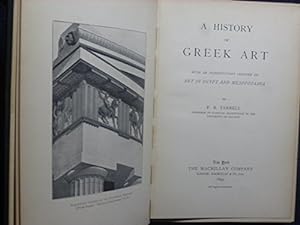 Immagine del venditore per A history of Greek art: With an introductory chapter on art in Egypt and Mesopotamia venduto da Redux Books
