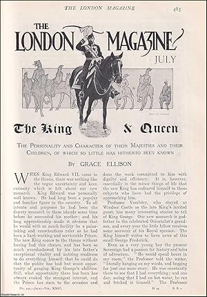 Image du vendeur pour The King, George V & Queen Victoria : the Personality & Character of their Majesties & their Children, of which so little has hitherto been known. Published by The Harmsworth London Magazine. 1910. mis en vente par Cosmo Books