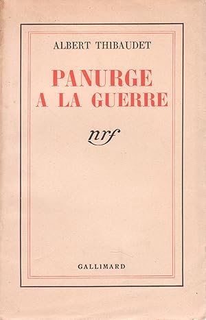 Panurge à la guerre.