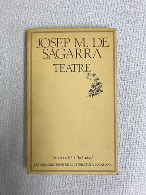 Imagen del vendedor de Teatre. L'hostal de la glria / El caf de la marina / La fortuna de Slvia a la venta por Campbell Llibres