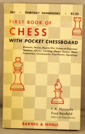 Seller image for First Book of Chess, With Pocket Chessboard. for sale by Bucks County Bookshop IOBA