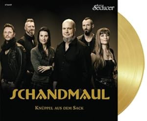 Bild des Verkufers fr Sonic Seducer 07-08/2022 LIMITED EDITION + goldene 4-Track-Deluxe-Vinyl "Knppel aus dem Sack" (handsigniert) von Schandmaul + Mittelalter-CD + Cold Hands-CD zum Verkauf von AHA-BUCH GmbH