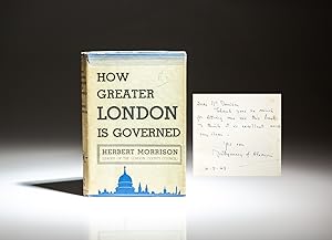 Imagen del vendedor de How Greater London Is Governed a la venta por The First Edition Rare Books, LLC