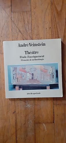 Bild des Verkufers fr THEATRE. Etude, Enseignement, Elements de mthodologie. zum Verkauf von Librairie Sainte-Marie