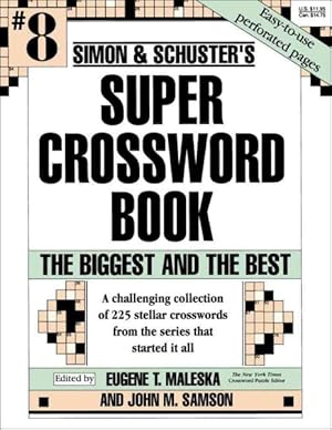 Seller image for Simon and Schuster's Super Crossword Book 8 for sale by GreatBookPrices