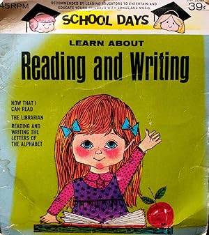 Bild des Verkufers fr Learn About Reading and Writing [7" 45 rpm Record] zum Verkauf von Kayleighbug Books, IOBA