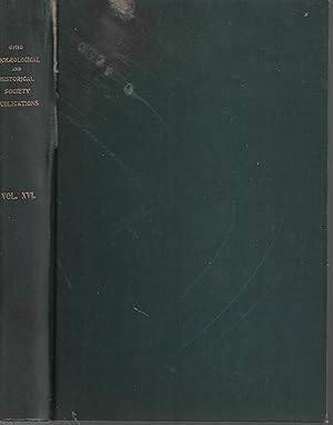 Imagen del vendedor de Ohio Archaeological and Historical Publications, Volume XVI a la venta por Cher Bibler