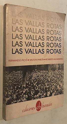 Immagine del venditore per Las Vallas Rotas venduto da Once Upon A Time