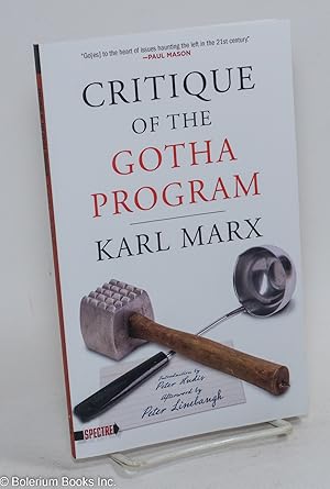 Seller image for Critique of the Gotha program for sale by Bolerium Books Inc.