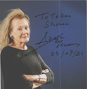 Image du vendeur pour Original Autogramm Annie Ernaux /// Autograph signiert signed signee mis en vente par Wimbauer Buchversand