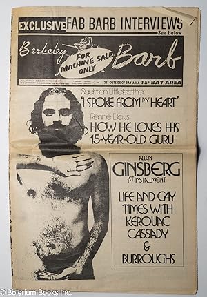 Immagine del venditore per Berkeley Barb: vol. 17, #14. (#399) April 6-12, 1973 "Life and Gay Times with Kerouac, Cassady & Burroughs" venduto da Bolerium Books Inc.