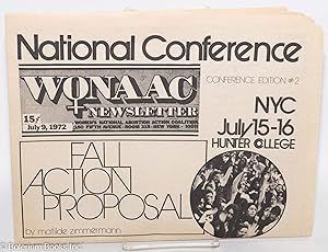 Imagen del vendedor de WONAAC newsletter: July 9, 1972 a la venta por Bolerium Books Inc.