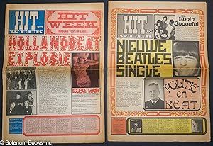 Immagine del venditore per Hit Week: vakblad voor twieners; #25 & #36,4 Maart & 20 Mei, 1966 [two issues]: Hollandbeat Explosie & Neuwe Beatles Single venduto da Bolerium Books Inc.