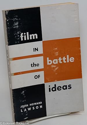 Immagine del venditore per Film in the battle of ideas venduto da Bolerium Books Inc.