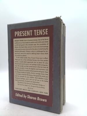 Image du vendeur pour Present tense. mis en vente par ThriftBooksVintage