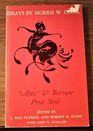 Seller image for Attic' and Baroque Prose Style: The Anti-Ciceronian Movement. Essays. for sale by Berthoff Books