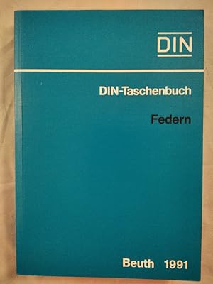 Federn - Normen - DIN-Taschenbuch 29.