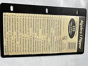 Imagen del vendedor de Algebra I Flipper - 325 Rules, Definitions and Examples a la venta por H&G Antiquarian Books