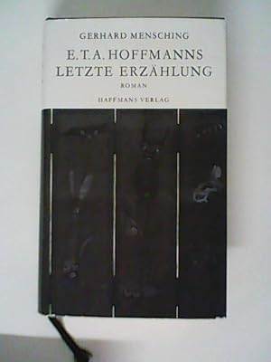 Seller image for E. T. A. Hoffmanns letzte Erzhlung for sale by ANTIQUARIAT FRDEBUCH Inh.Michael Simon