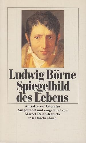 Imagen del vendedor de Spiegelbild des Lebens Aufstze zur Literatur a la venta por Leipziger Antiquariat