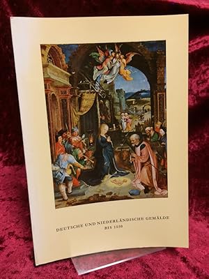 Imagen del vendedor de Katalog der deutschen und niederlndischen Gemlde bis 1550 (mit Ausnahme der Klner Malerei) im Wallraf-Richartz-Museum und im Kunstgewerbemuseum der Stadt Kln. Mit Vorarbeiten von Tilman Falk. (= Kataloge des Wallraf-Richartz-Museums Nr. 5). a la venta por Altstadt-Antiquariat Nowicki-Hecht UG