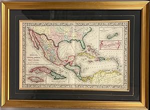 Map of Mexico, Central America, and the West Indies. (with four insets) 49. Map of the Island of ...