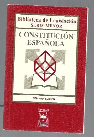Imagen del vendedor de CONSTITUCION ESPAOLA a la venta por Desvn del Libro / Desvan del Libro, SL