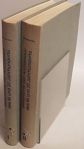 Seller image for Geschichte der Architektur des 19. und 20. Jahrhunderts (2 Bnde KOMPLETT) for sale by books4less (Versandantiquariat Petra Gros GmbH & Co. KG)