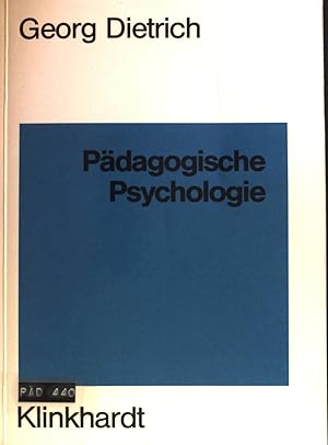 Seller image for Pdagogische Psychologie : e. Einf. auf handlungstheoret. Grundlage. for sale by books4less (Versandantiquariat Petra Gros GmbH & Co. KG)