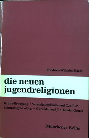 Bild des Verkufers fr Die neuen Jugendreligionen. Mnchener Reihe; zum Verkauf von books4less (Versandantiquariat Petra Gros GmbH & Co. KG)