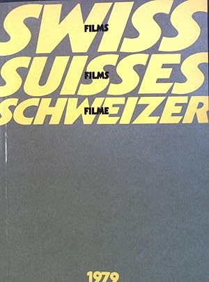 Seller image for Die Zukunft hat schon begonnen : in- Swiss Films. Films Suisses. Schweizer Filme. 1979. for sale by books4less (Versandantiquariat Petra Gros GmbH & Co. KG)