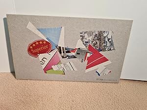 Imagen del vendedor de Collage aus Papier auf Karton, rechts unten monogrammiert, undatiert. a la venta por Antiquariat Friederichsen