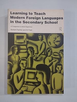 Seller image for Learning to teach modern foreign languages in the secondary school for sale by Saturnlia Llibreria