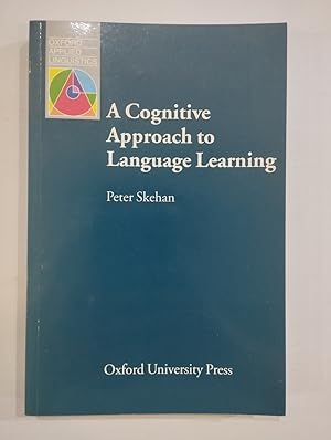 Immagine del venditore per A cognitive Approach to Language Learning venduto da Saturnlia Llibreria