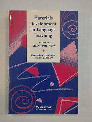 Seller image for Materials Development in Language Teaching for sale by Saturnlia Llibreria