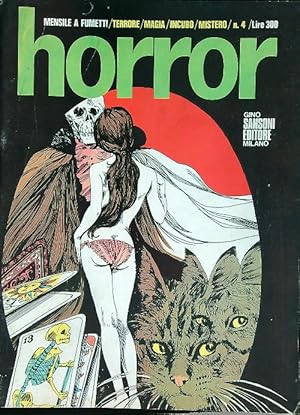 Immagine del venditore per Horror 4/Marzo 1970 venduto da Librodifaccia