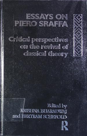 Seller image for Essays on Piero Sraffa. critical perspectives on the revival of classical theory. for sale by Antiquariat Bookfarm
