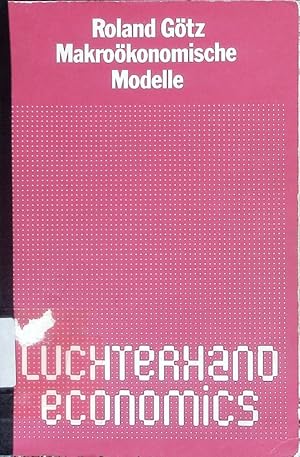 Seller image for Makrokonomische Modelle. for sale by Antiquariat Bookfarm
