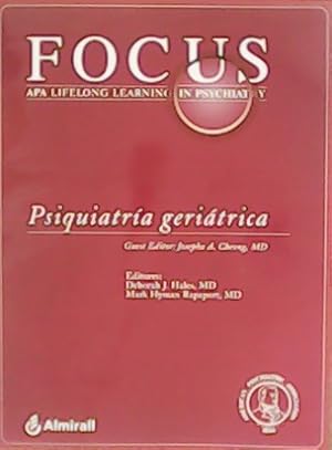 Immagine del venditore per FOCUS. Apa Lifelong Learning in Psychiatry: Psiquiatra geritrica. venduto da Librera y Editorial Renacimiento, S.A.