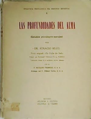 Seller image for Las profundidades del alma (Estudios psicolgicos-morales). for sale by Librera y Editorial Renacimiento, S.A.
