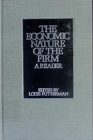 Imagen del vendedor de The economic nature of the firm. A reader. a la venta por Antiquariat Bookfarm