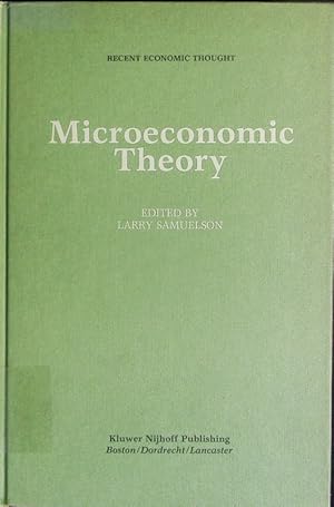 Immagine del venditore per Microeconomic theory. venduto da Antiquariat Bookfarm